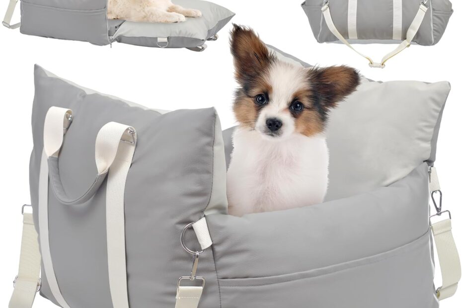 Ultimate Comfort for Your Pup: Review of the Leather Dog Car Seat Booster