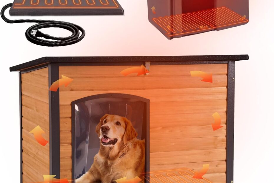 Ultimate Comfort: GUTINNEEN Heated Dog House Review for Large Breeds