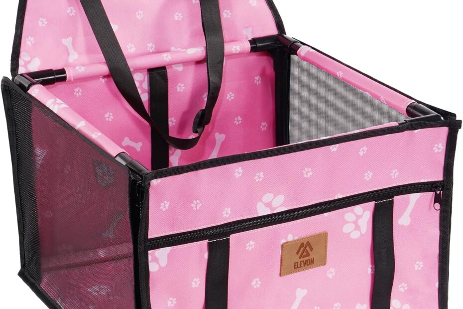 Ultimate Comfort on the Go: The Best Pet Dog Booster Seat for Small Dogs!