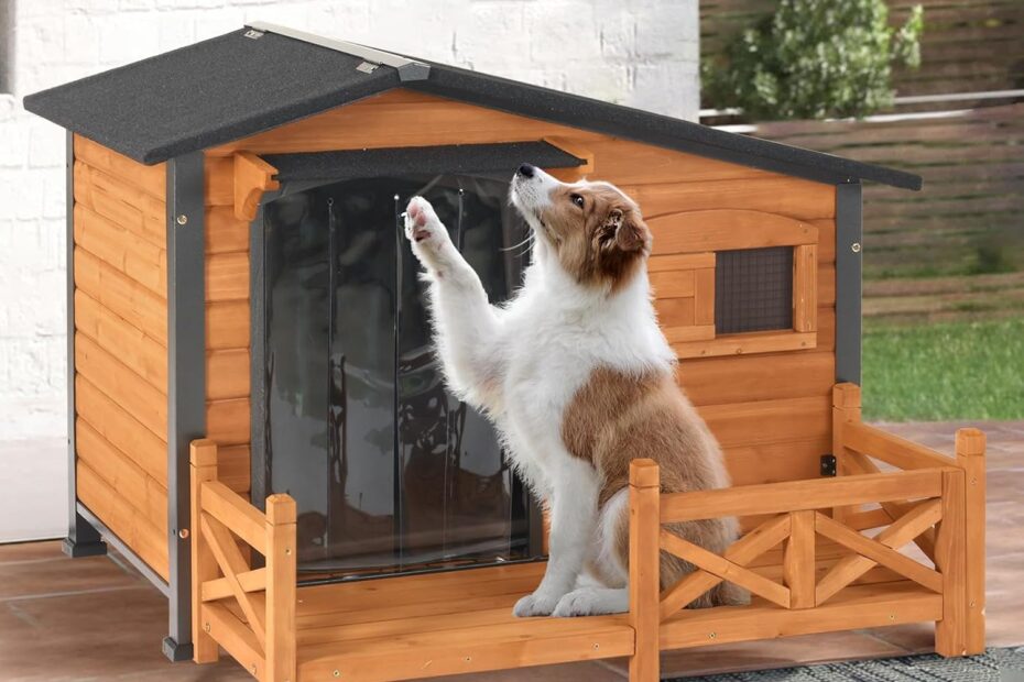 Ultimate Comfort: Review of the All-Weather Wooden Dog House with Metal Frame