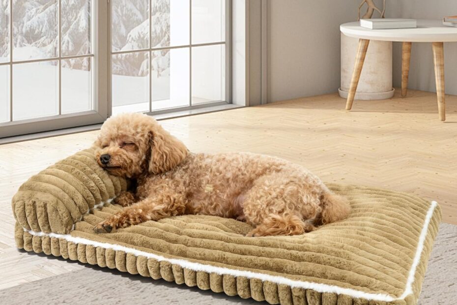 Ultimate Comfort: Review of the Deluxe Plush Dog Bed for Medium Dogs