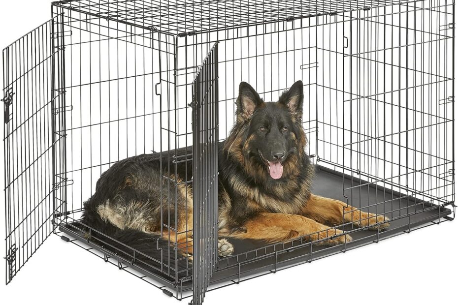 Ultimate Comfort: Review of the New World 48-Inch Double Door Folding Dog Crate for XL Breeds