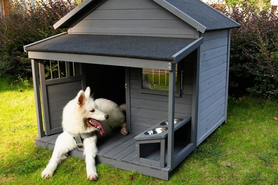 Ultimate Comfort: Review of the Weatherproof Wooden Dog House with Porch for All Sizes
