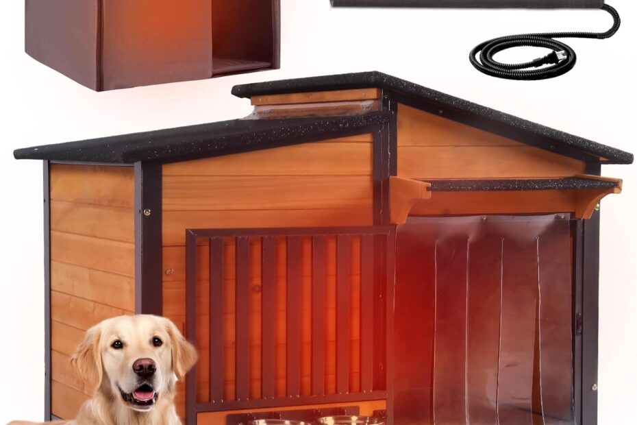 Ultimate Comfort: The GUTINNEEN Heated Dog House Review for All Sizes!