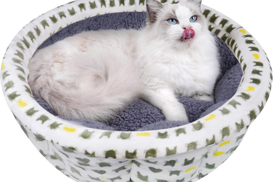 Ultimate Comfort: The Super Soft Round Cuddler Bed for Your Furry Friend