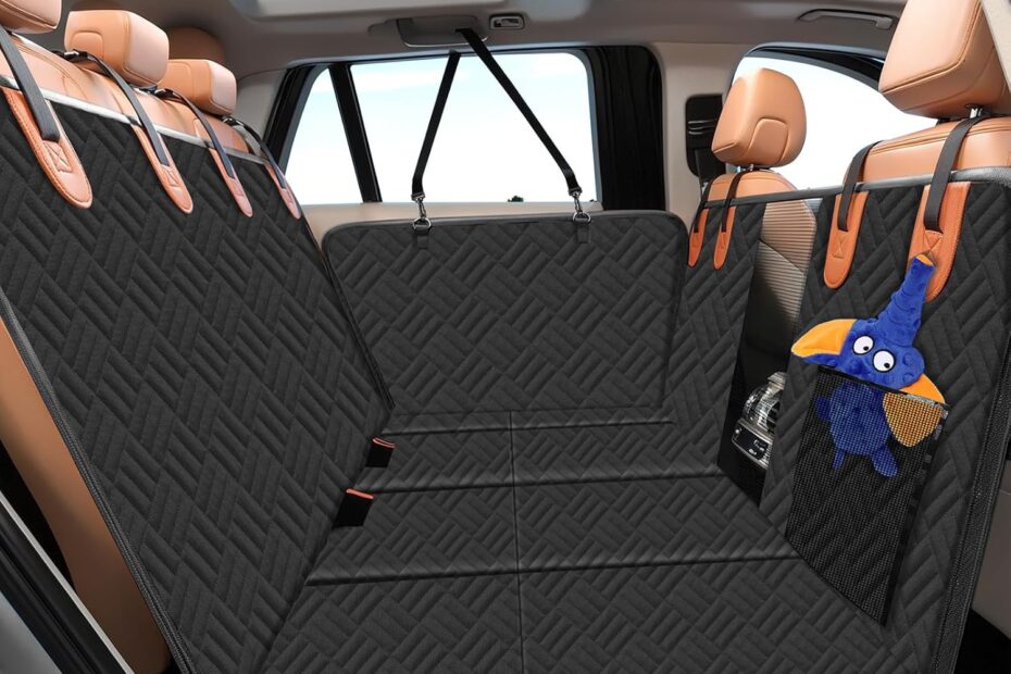 Ultimate Dog Car Seat Cover: Waterproof, Scratch-Resistant & Pet-Friendly for Your Tesla or SUV
