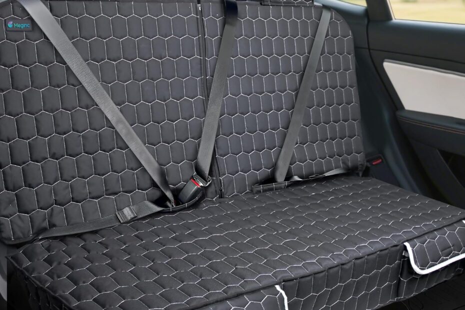 Ultimate Dog & Kid Protection: Waterproof Seat Covers for Tesla Model 3!