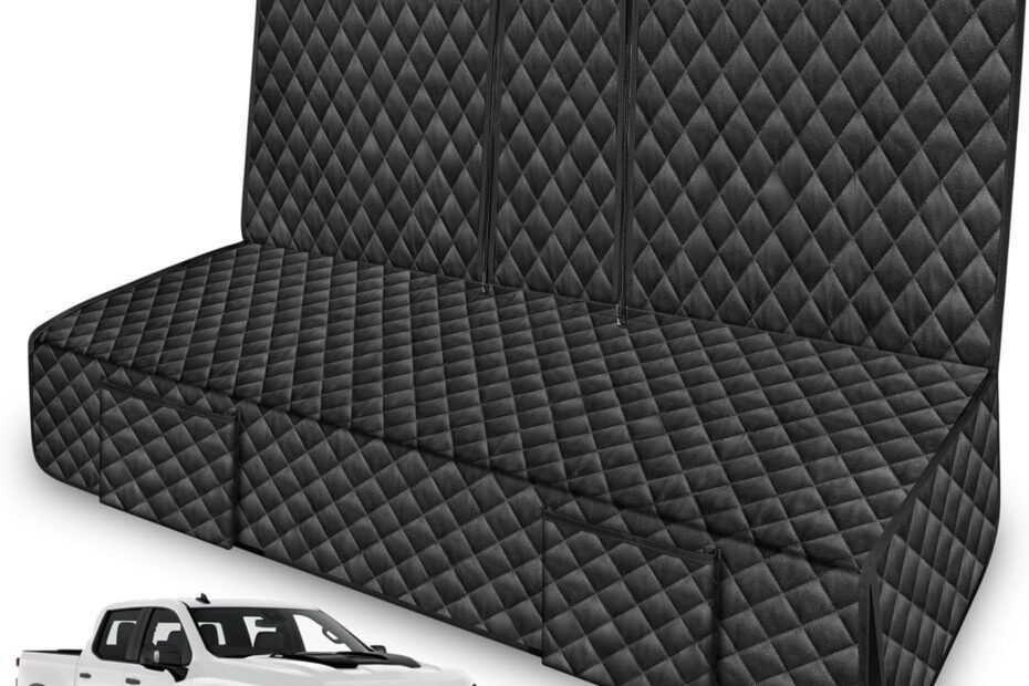 Ultimate Protection: Dog Car Seat Cover for Chevy and GMC Trucks
