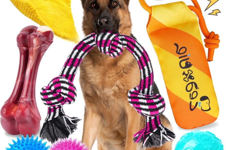 Ultimate Review: Zeaxuie 12 Pack Heavy Duty Dog Chew Toys for Aggressive Chewers!