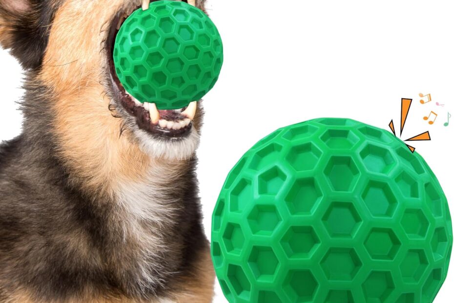 Ultimate Tough Dog Chew Toys: Indestructible Squeaky Balls for Aggressive Chewers!