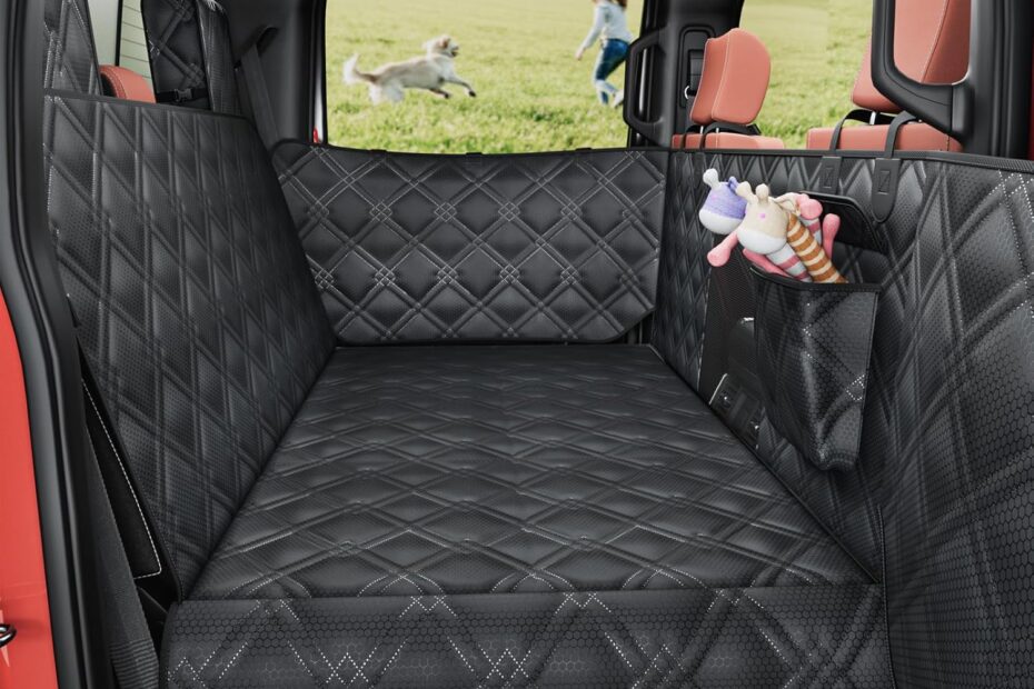 Ultimate Truck Back Seat Extender for Dogs: Comfort & Protection for Your Furry Friend!