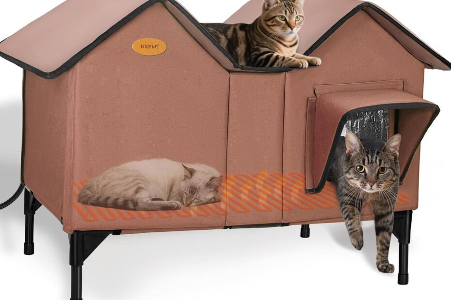 Ultimate Winter Sanctuary: Review of the Extra Large Heated Outdoor Cat House