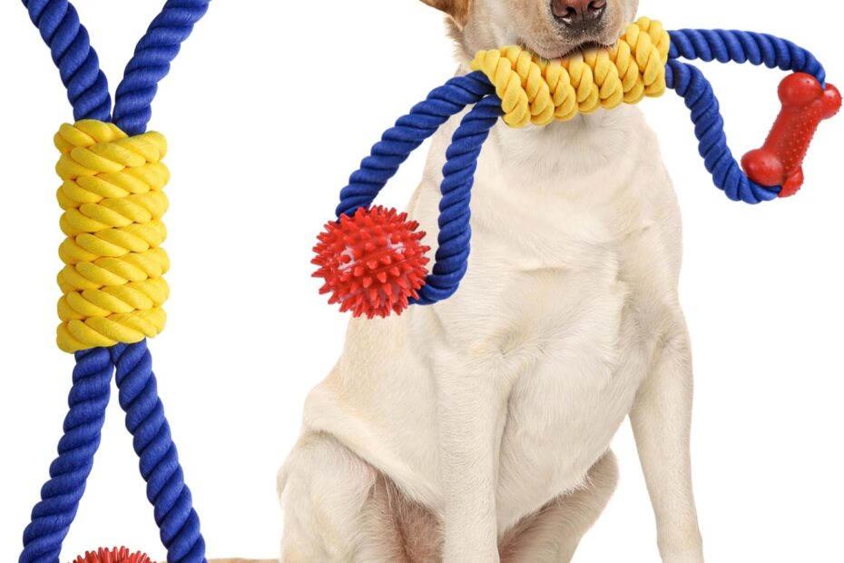 Unleash Fun: Aitmexcn Interactive Dog Rope Toys Review for All Breeds!