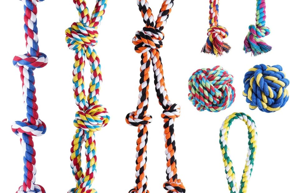 Unleash Fun: Review of Aitmexcn's Indestructible Dog Rope Toys for Aggressive Chewers!