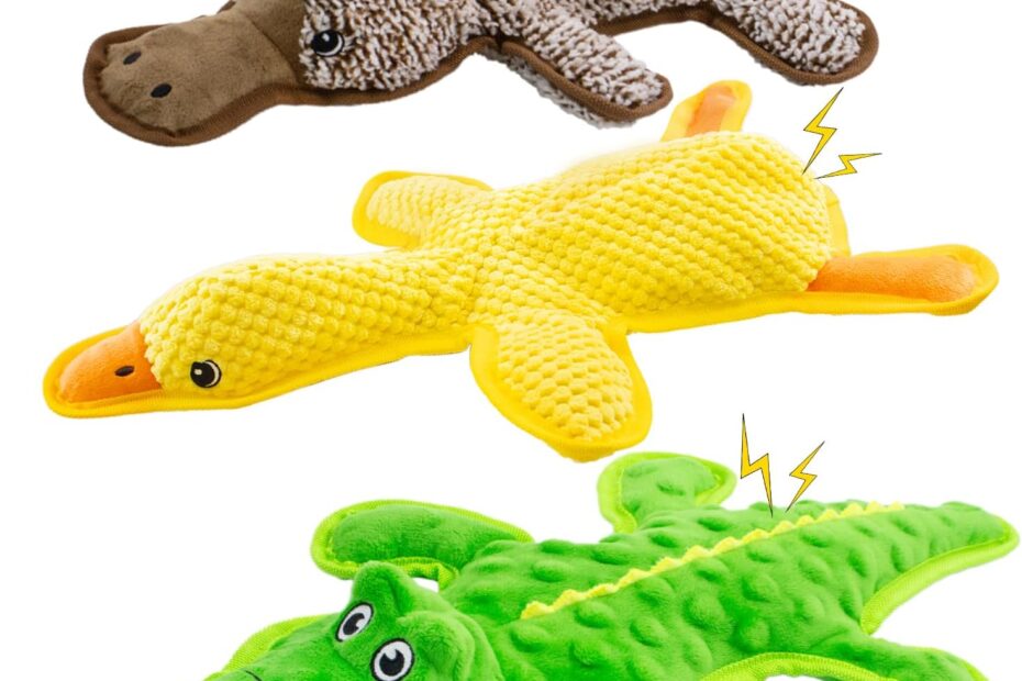 Unleash Fun: Review of No Stuffing Dog Squeak Toys for Happy Pups!