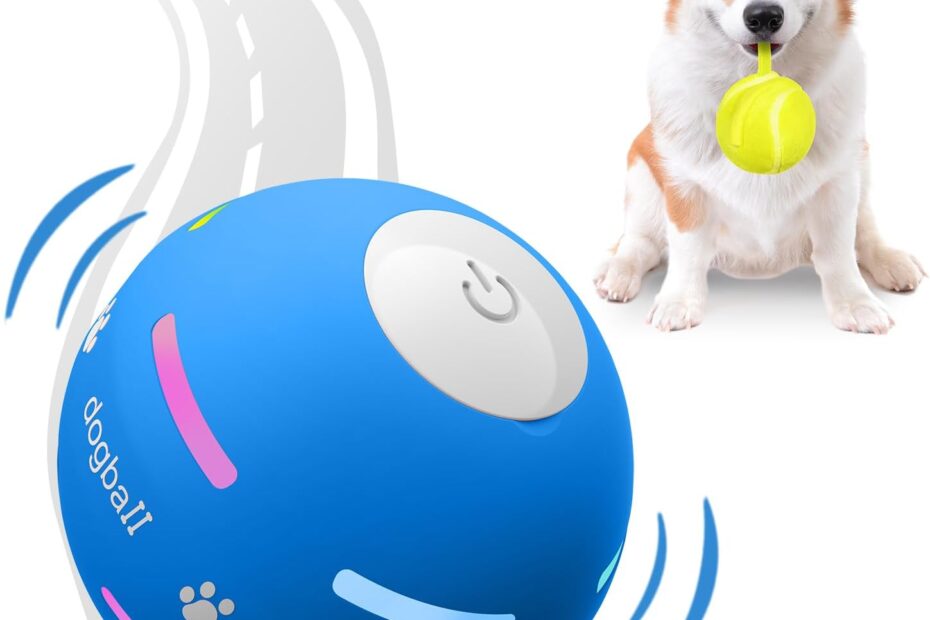 Unleash Fun: Review of the Upgraded PetDroid Interactive Dog Ball for All Dog Sizes!
