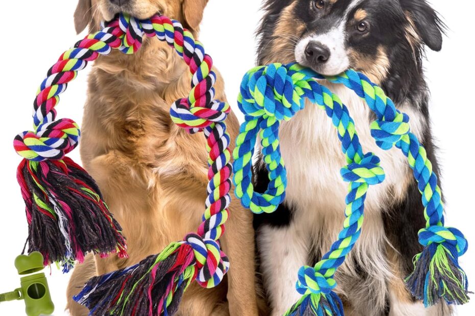 Unleash Fun: The Ultimate Heavy Duty Dog Rope Toys Review for Aggressive Chewers!