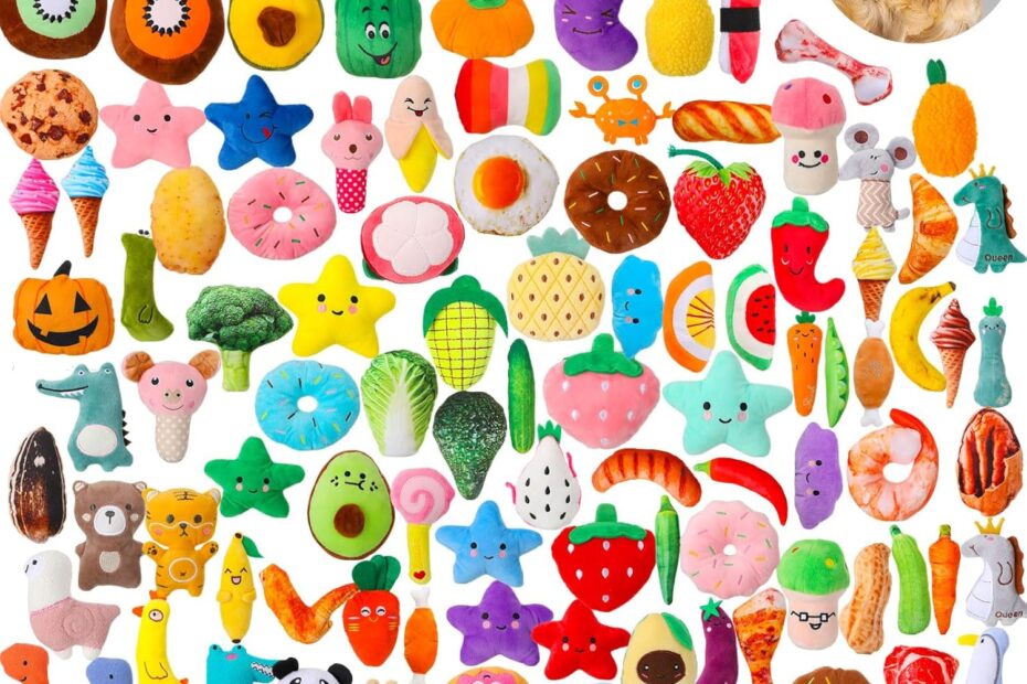 Unleash Joy: Discover the Libima 120 Pack Squeaky Dog Toys for Your Pup!