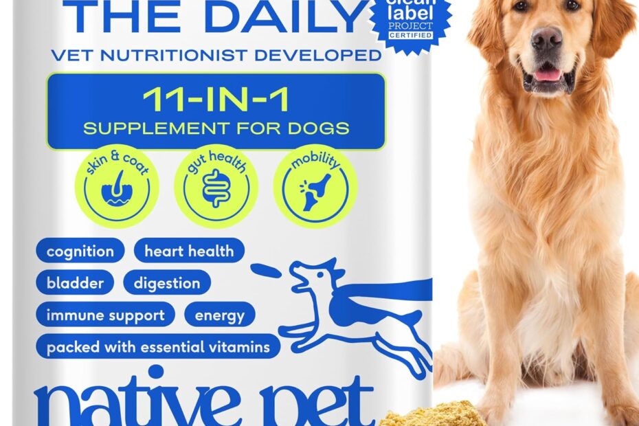 Unleash Your Dog’s Health: A Review of Native Pet’s 11-in-1 Multivitamin Powder