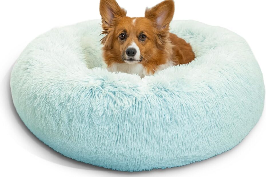 Unwind in Style: The Best Friends by Sheri Calming Donut Bed for Happy Pets