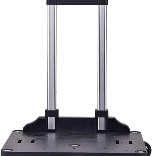 Upgrade Your Travels: Mr. Peanut's Spinner Wheelbase Luggage Cart Review