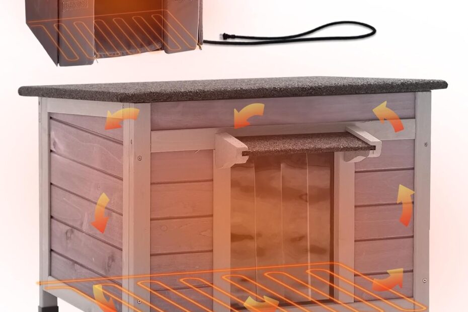 Winter Warmth: The GUTINNEEN Heated Insulated Dog House Review