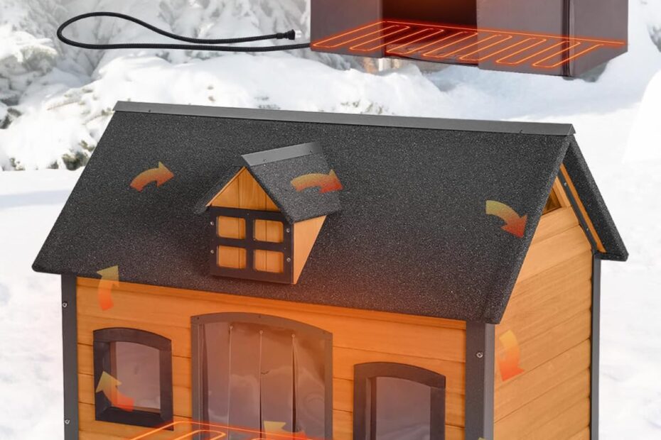 Winter-Ready Comfort: Review of the Heated Outdoor Dog House for Small to Medium Dogs