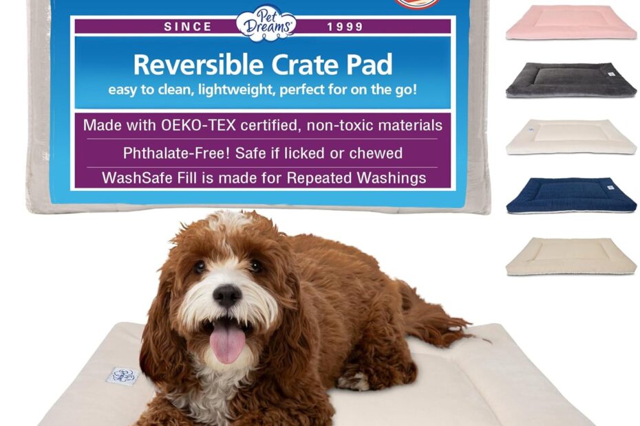 Comfort & Clean: The Pet Dreams Dog Crate Pad Review