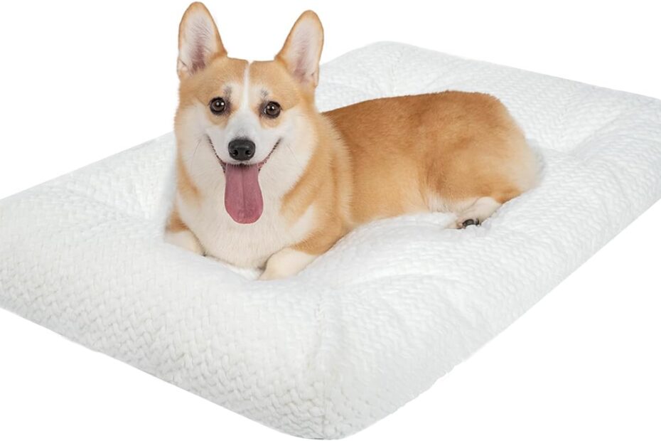 Cozy Comfort: KROSER Deluxe Dog Crate Pad Review - Perfect for Every Pup!