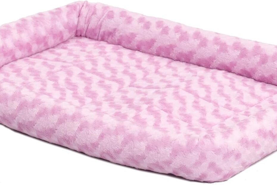 Cozy Comfort: Review of the MidWest Homes Pink Faux Fur Dog Bed for Small Breeds