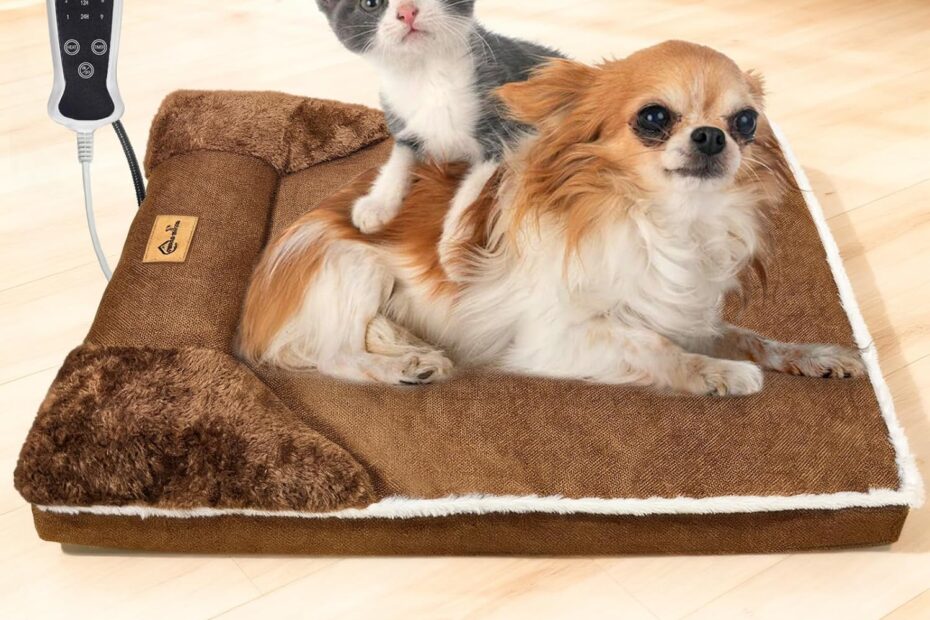 Cozy Comfort: The Ultimate Heated Pet Bed Review for Cats and Puppies