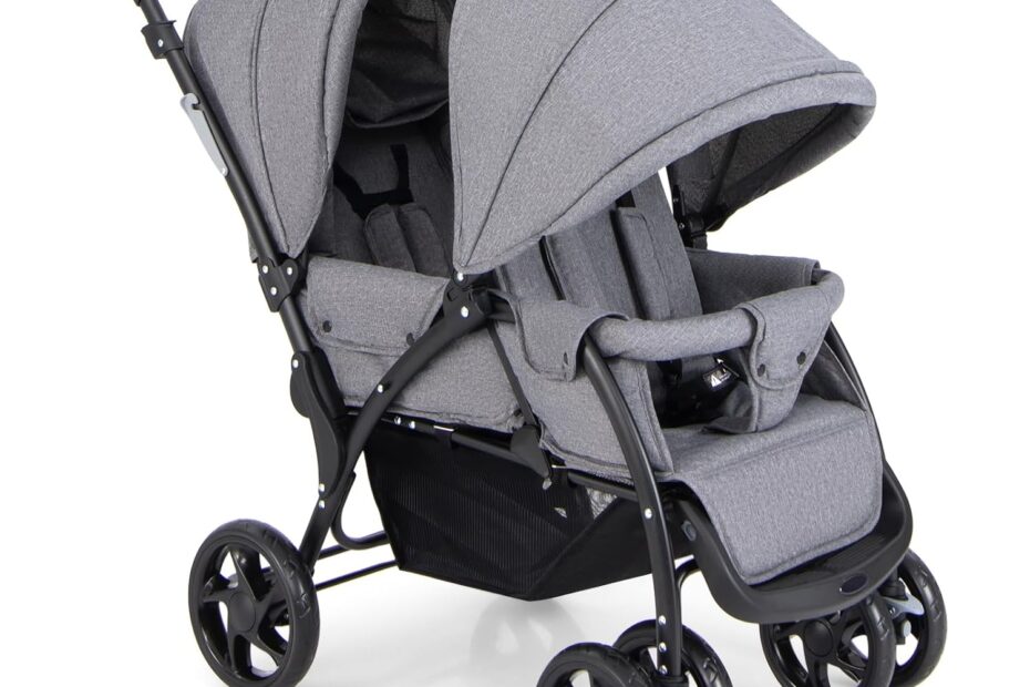 Discover Comfort on the Go: HONEY JOY Double Stroller Review