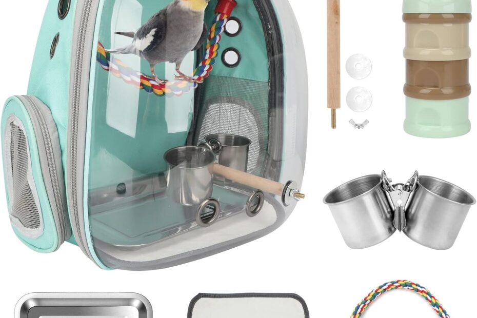 Discover the Rypet Bird Carrier Backpack: Your Parrot's Perfect Travel Companion!