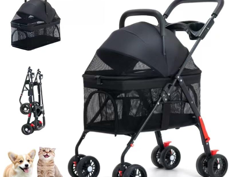 Discover the Ultimate 3-in-1 Pet Stroller: Comfort, Convenience, and Style for Your Furry Friends!