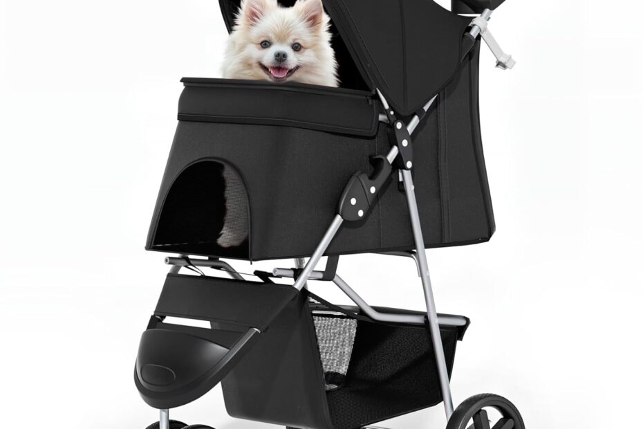 Explore Comfort: MoNiBloom Foldable Pet Stroller Review