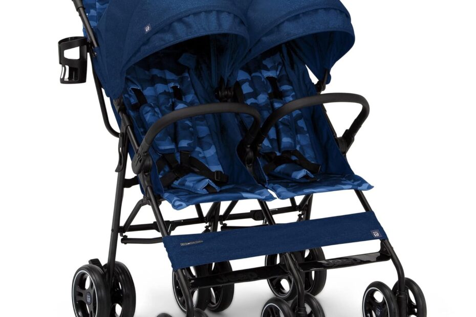 Explore the GAP babyGap Classic Double Stroller: The Perfect Companion for Modern Families!