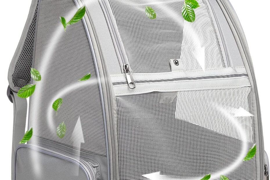 Explore the Great Outdoors with the Texsens Pet Backpack Carrier: Your Perfect Travel Companion for Small Cats and Dogs!