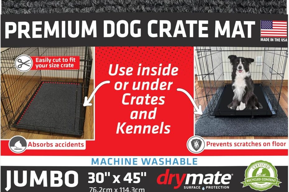 Protect Your Floors: The Essential Drymate Premium Dog Crate Mat Review