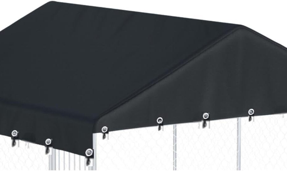 Protect Your Pup: Review of the 10' x 10' Outdoor Dog Kennel Cover