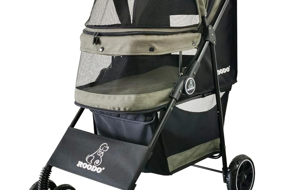 Revolutionize Pet Travel: The ROODO Lightweight All-Terrain Stroller Review