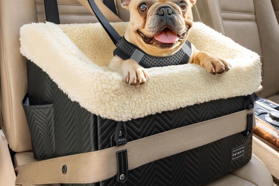 Ride Safe and Stylish: The PETSFIT Small Dog Car Seat Review