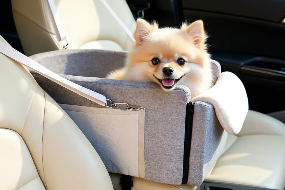 Safe Travels: The Ultimate Small Dog Car Seat for Comfort & Security!