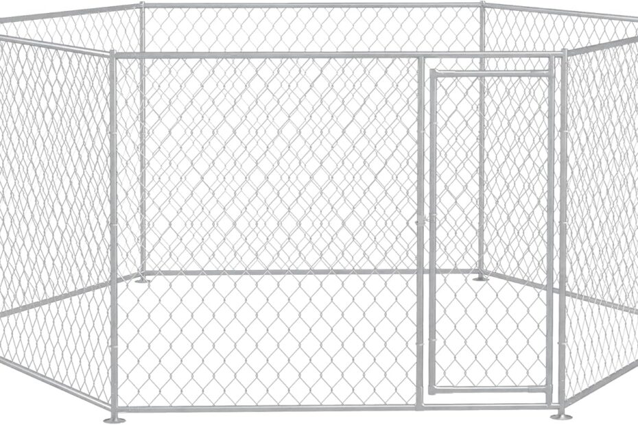 Secure & Spacious: Review of the PawHut Heavy Duty Dog Kennel for Your Furry Friend