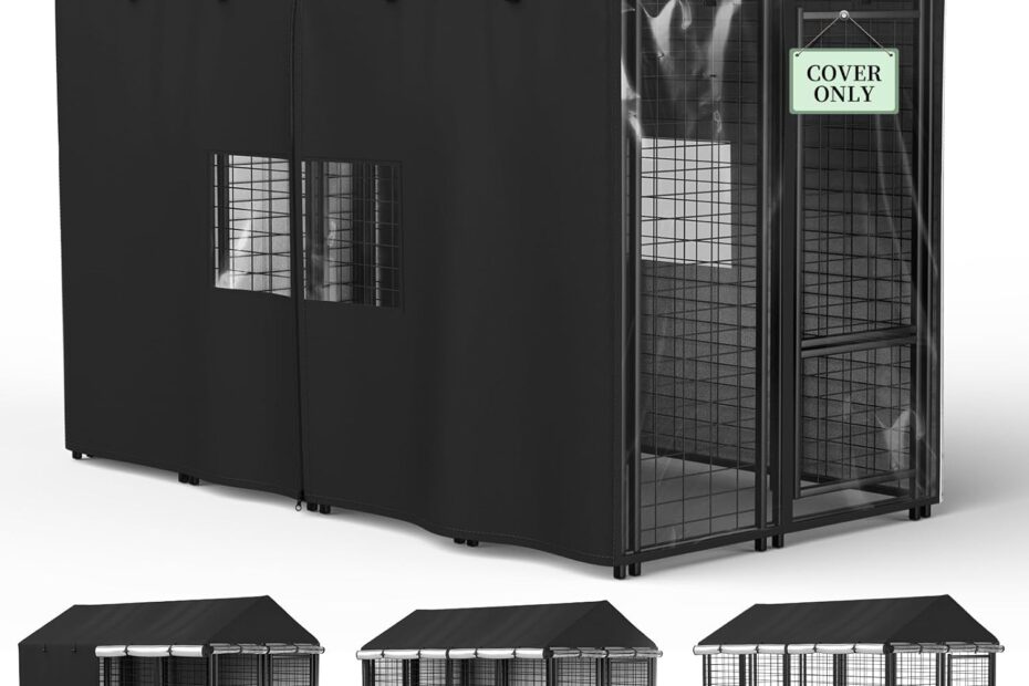 Shield Your Pet: Reviews of the COSHNIBI Heavy Duty Outdoor Dog Kennel Cover