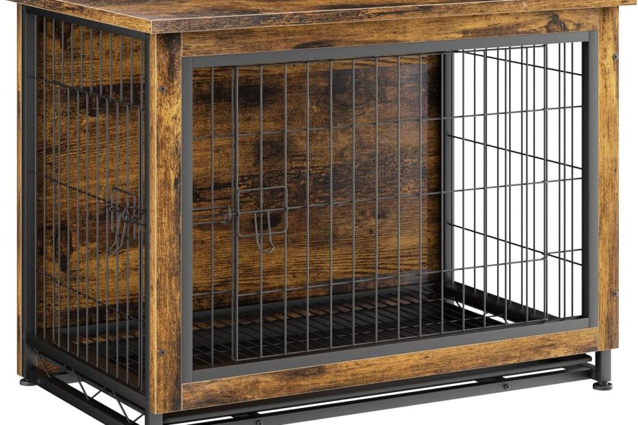 Stylish and Functional: JY QAQA Dog Crate Furniture Review