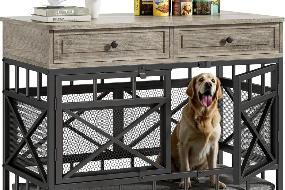 Stylish and Functional: The IRONCK 44" Dog Crate Review