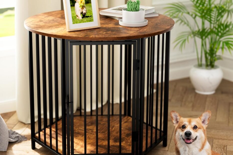 Stylish & Functional: The Perfect Hexagonal Dog Crate for Your Home