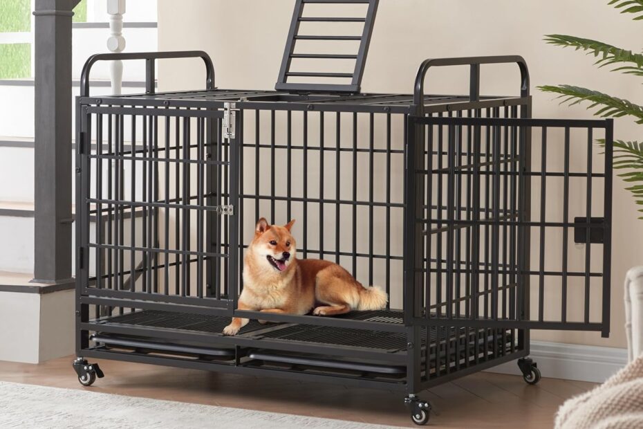The Perfect Haven: Lauren&Harold 38" Heavy Duty Dog Crate Review