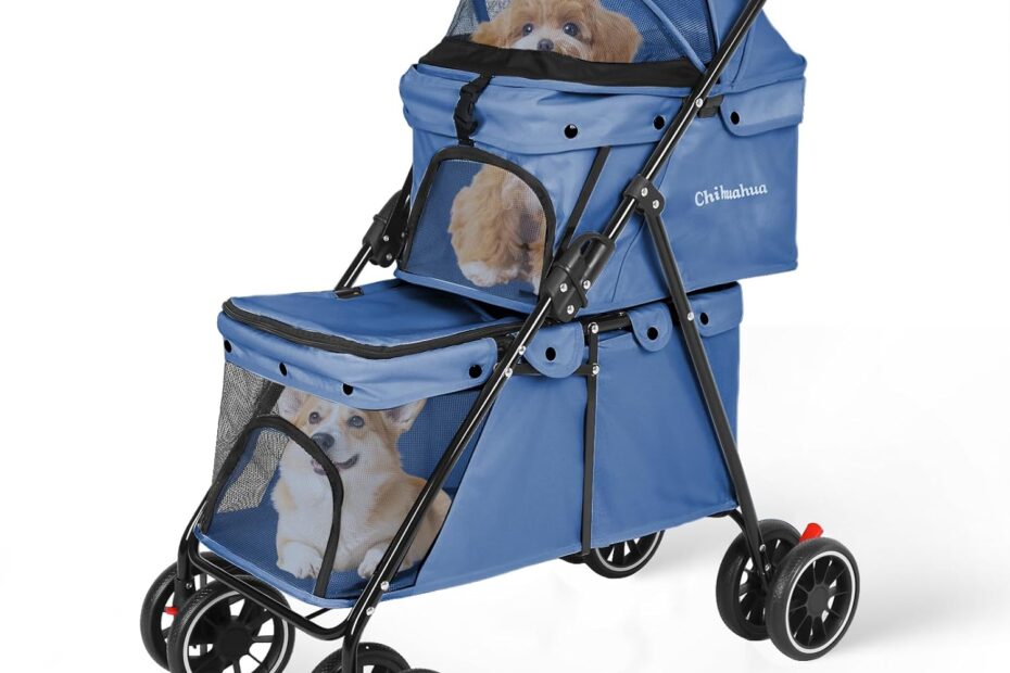 The Ultimate Double Pet Stroller: Perfect for Your Furry Duo!