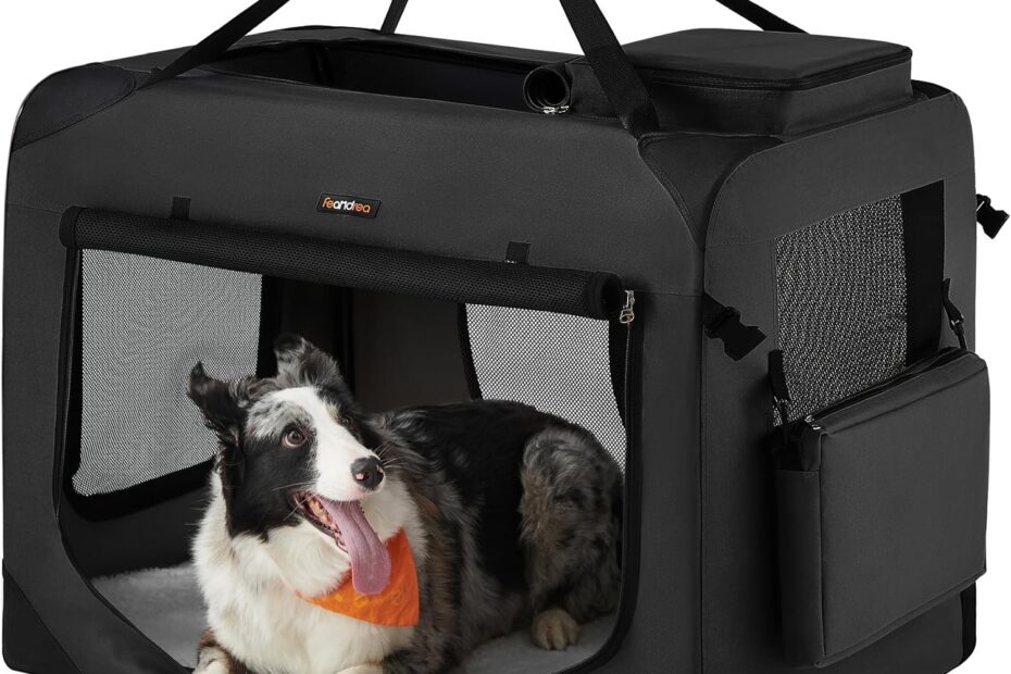 The Ultimate Feandrea 36-Inch Portable Dog Crate: Perfect for Travel and Home!